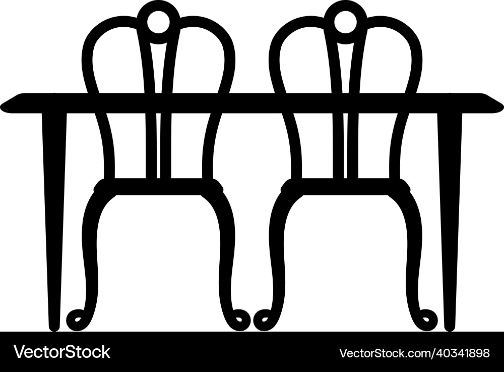 Esstisch Icon Design Vorlage isoliert Esstisch Icon Design Vorlage isoliert vektorbild