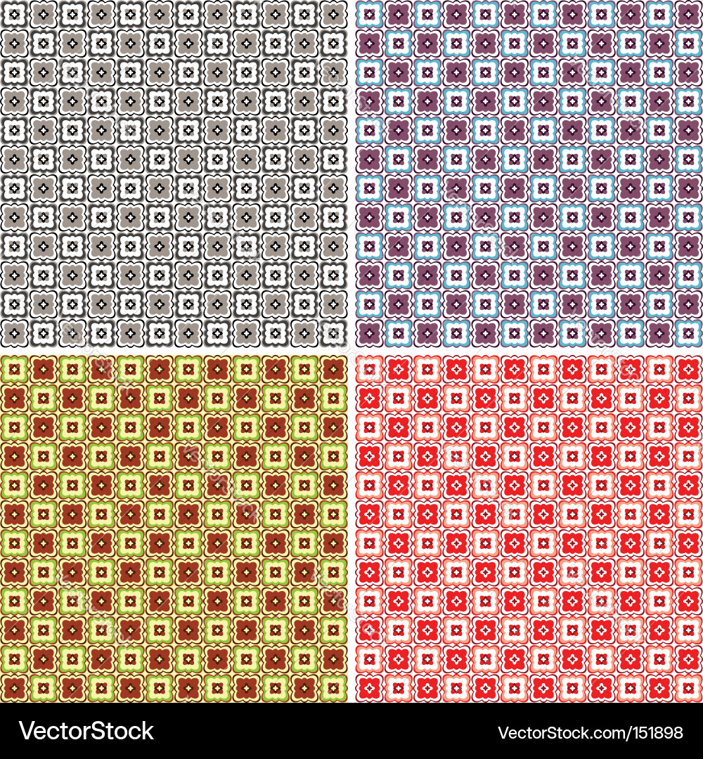 Seamless pattern vector image