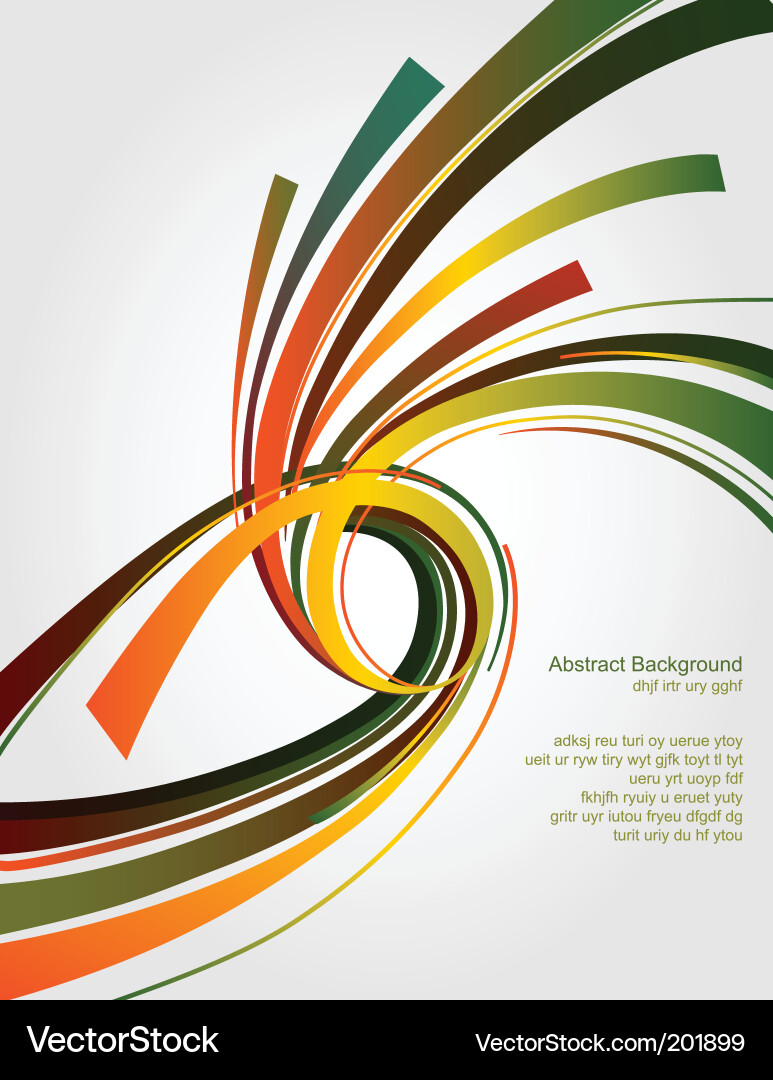 Dynamic Swirl Abstract Background vector image