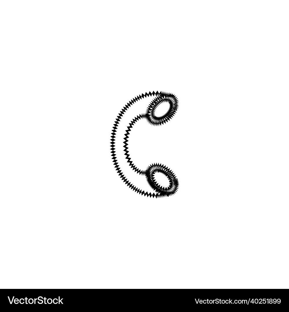 Phone line icon simple style technology device Phone line icon simple style technology device vector image