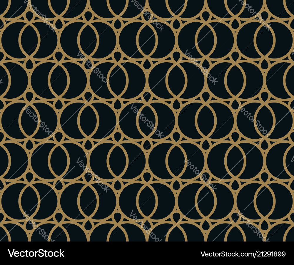 Seamless abstract wave pattern background vector image