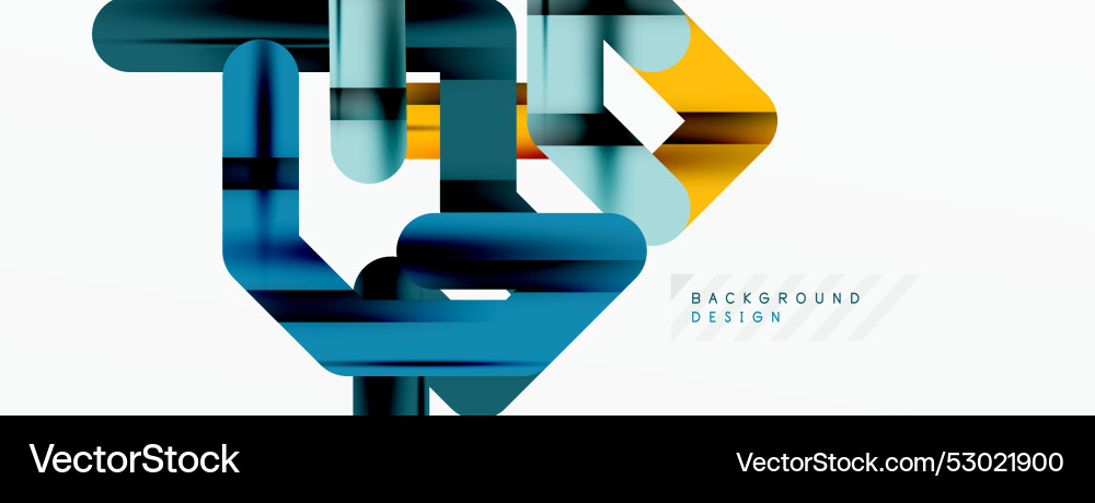 Abstract background - colorful lines composition Abstract background - colorful lines composition vector image