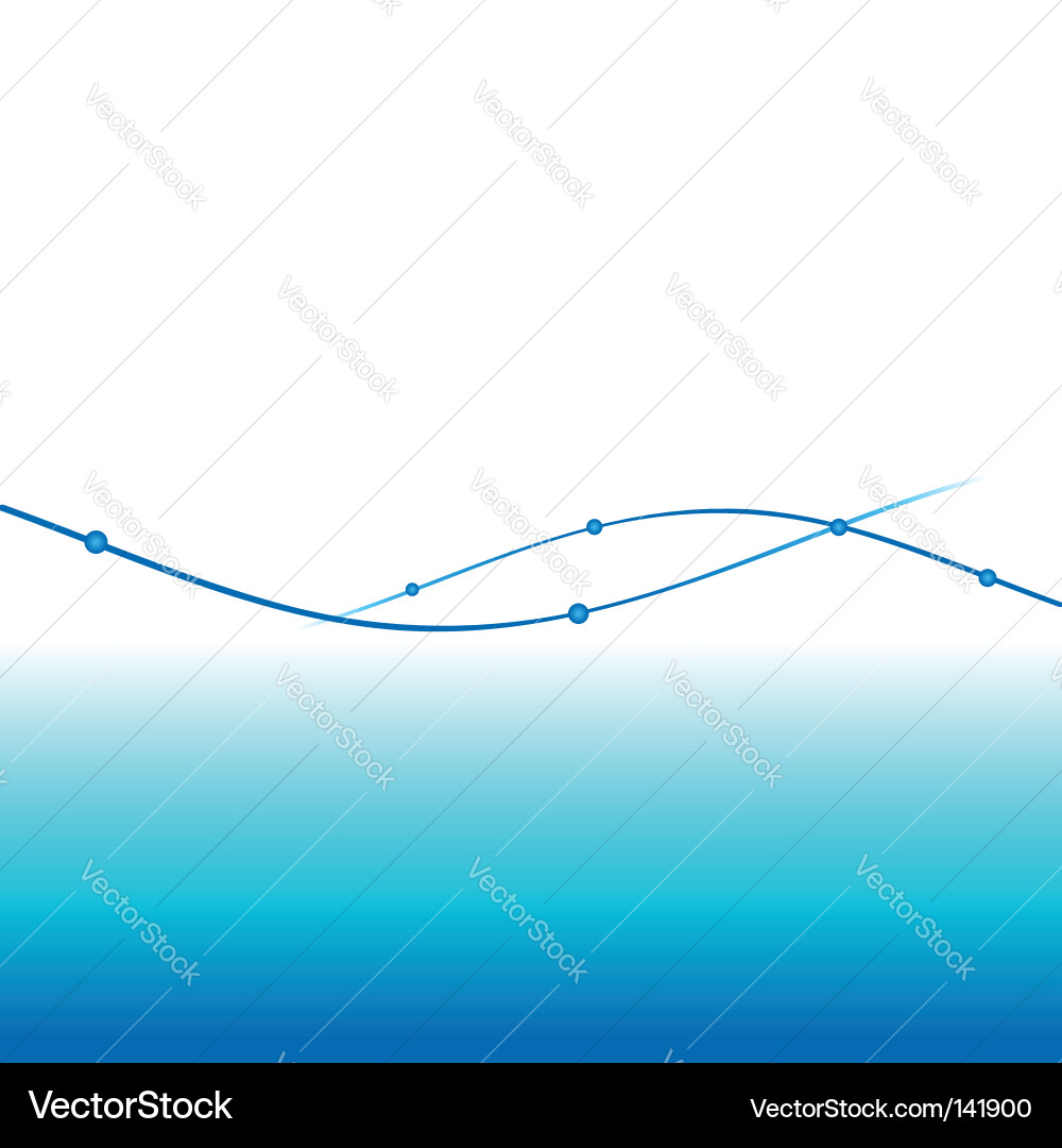 Abstract background wave Vector Image