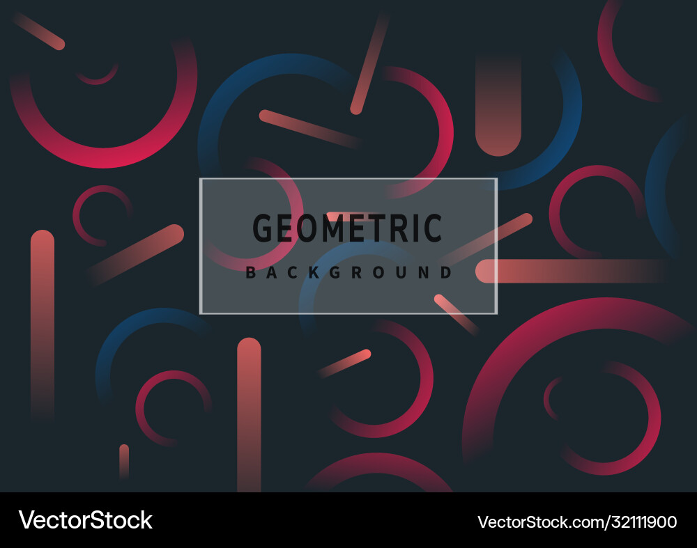Abstract minimal simple shape geometric rounded Abstract minimal simple shape geometric rounded vector image