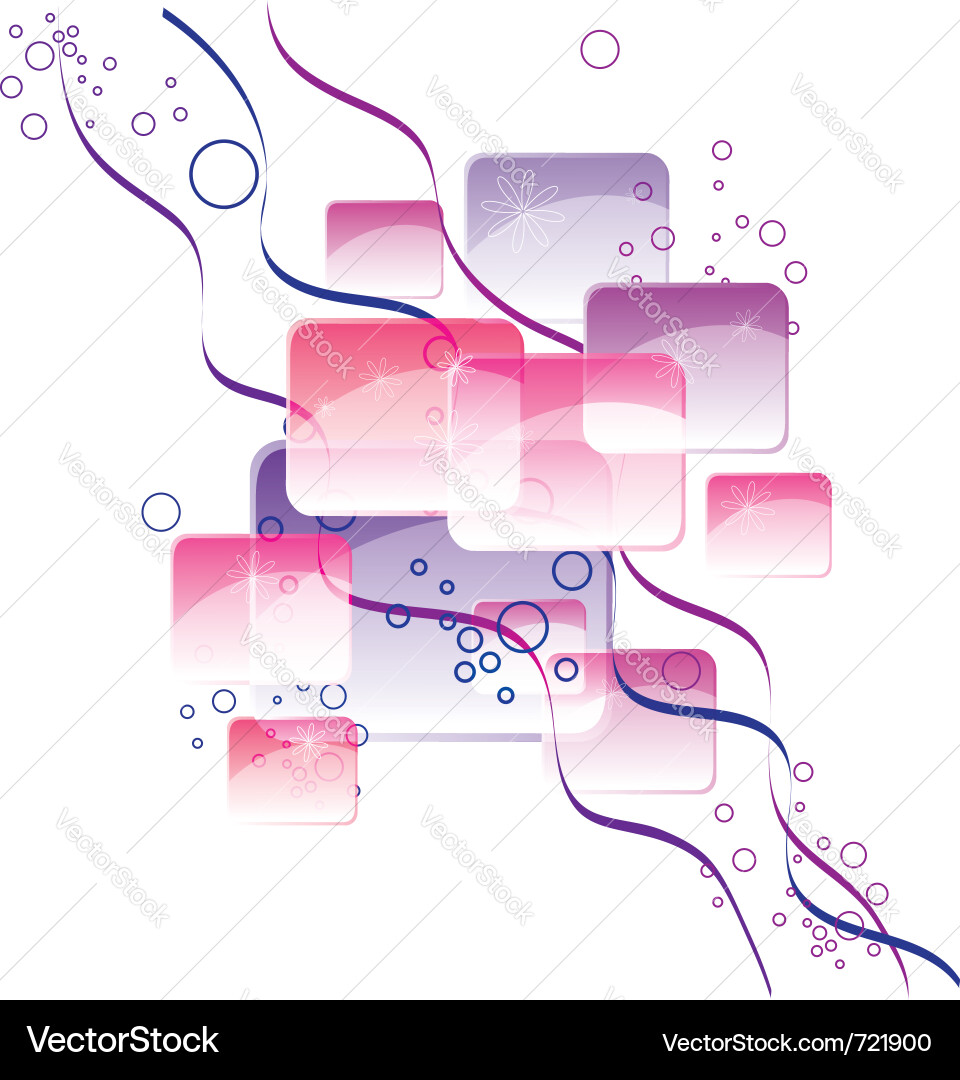 Abstract squares Vector Image