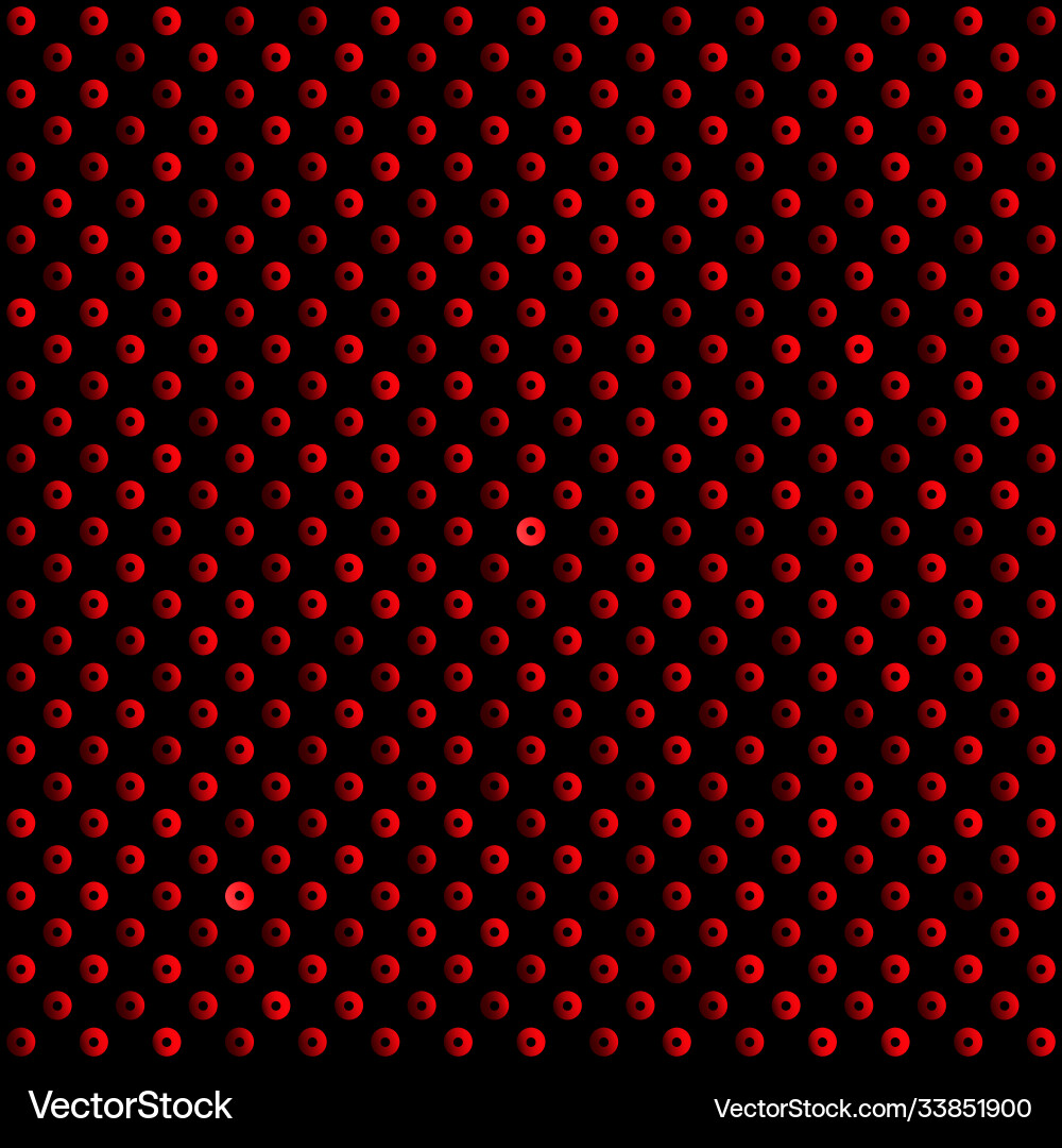 Background made red sequins glitters dots Background made red sequins glitters dots vector image