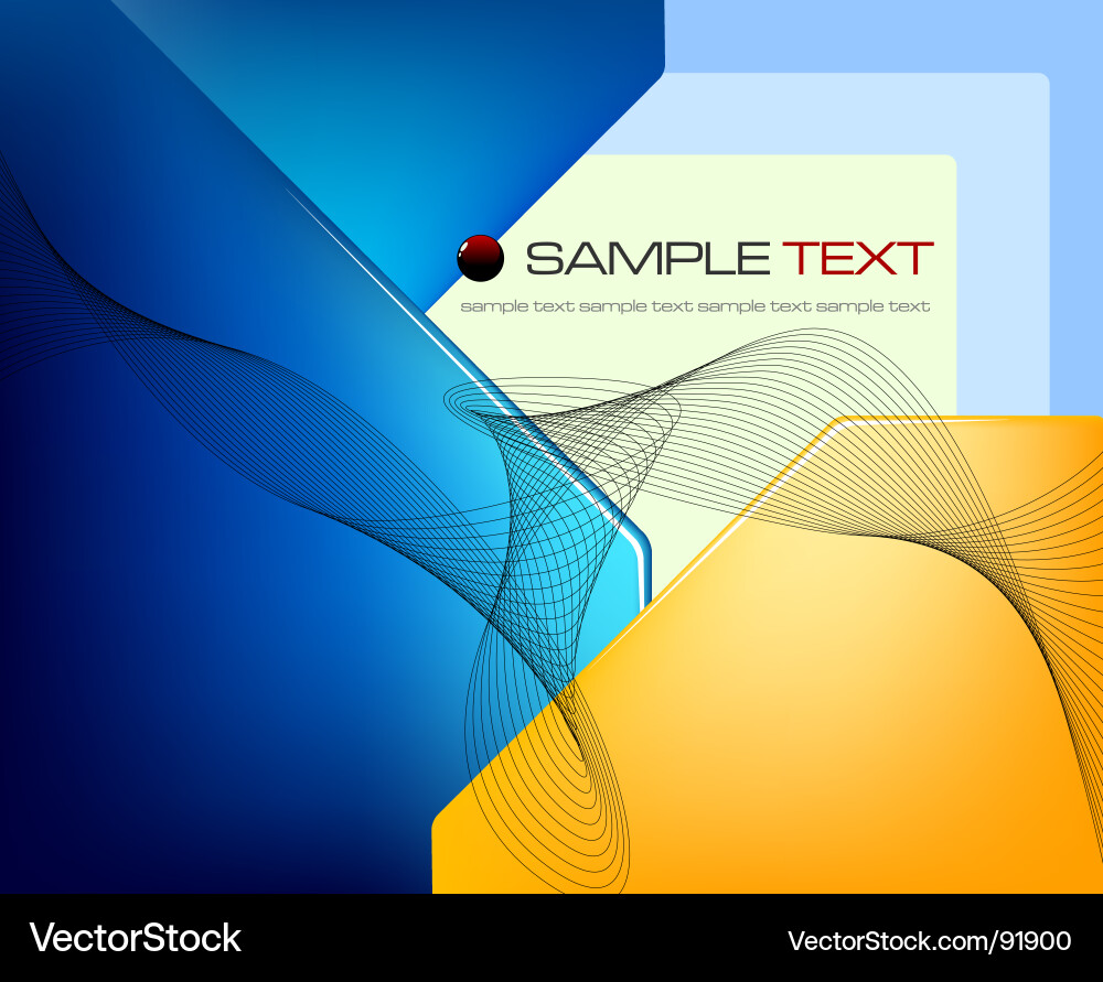 Dynamic Color Block Background Vector Image