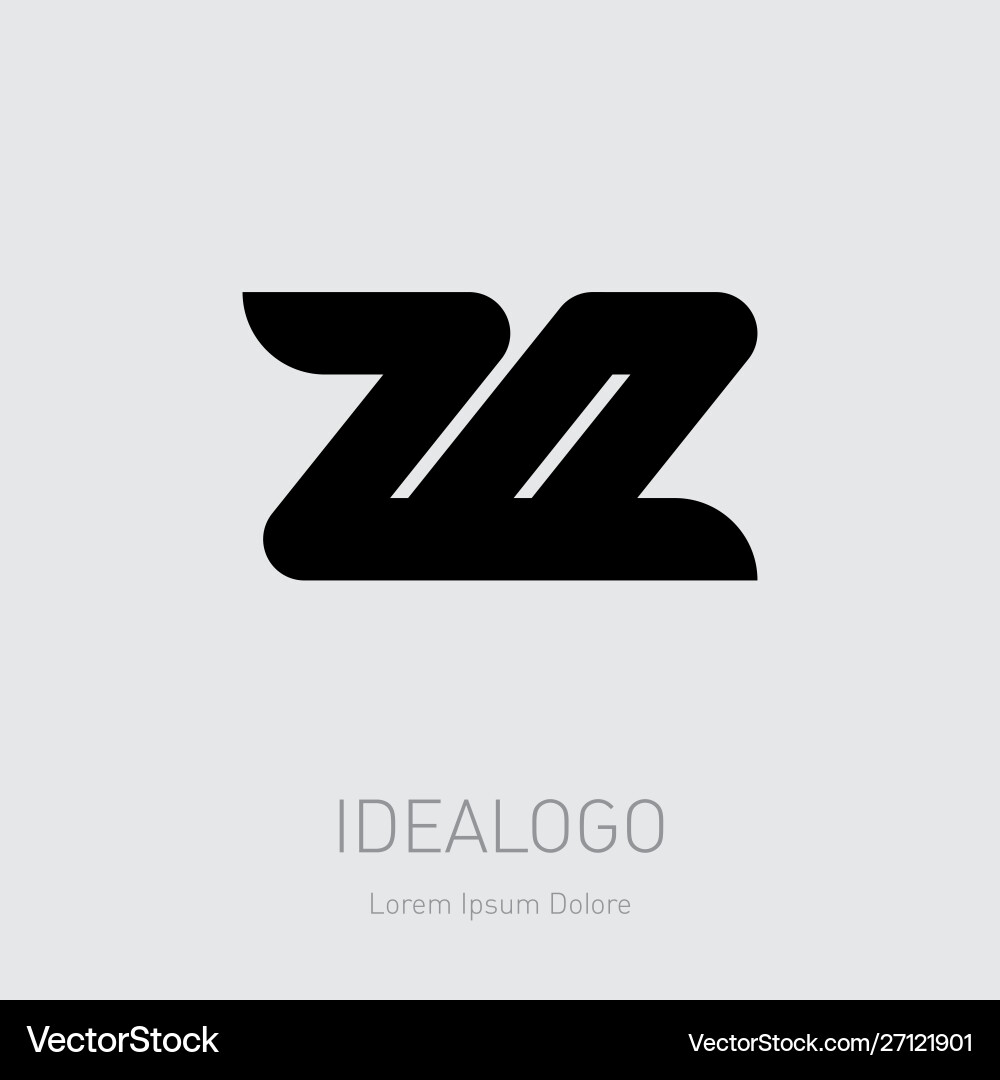 20 - design element or icon with numbers 2 and 0 vector image