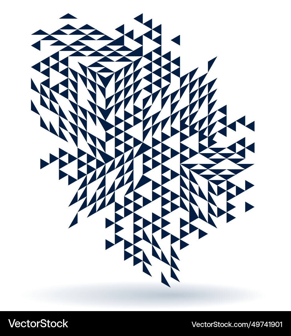 Abstract geometric background created with 3d Abstract geometric background created with 3d vector image