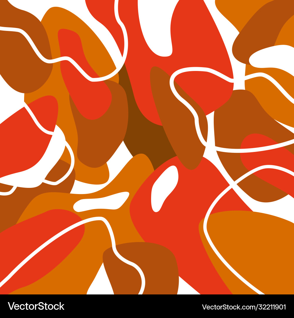 Dynamic Fluid Shapes Background vector image