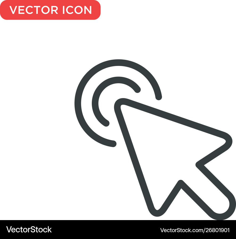 Pointer Cursor Icon Design Pointer Cursor Icon Design vektorbild