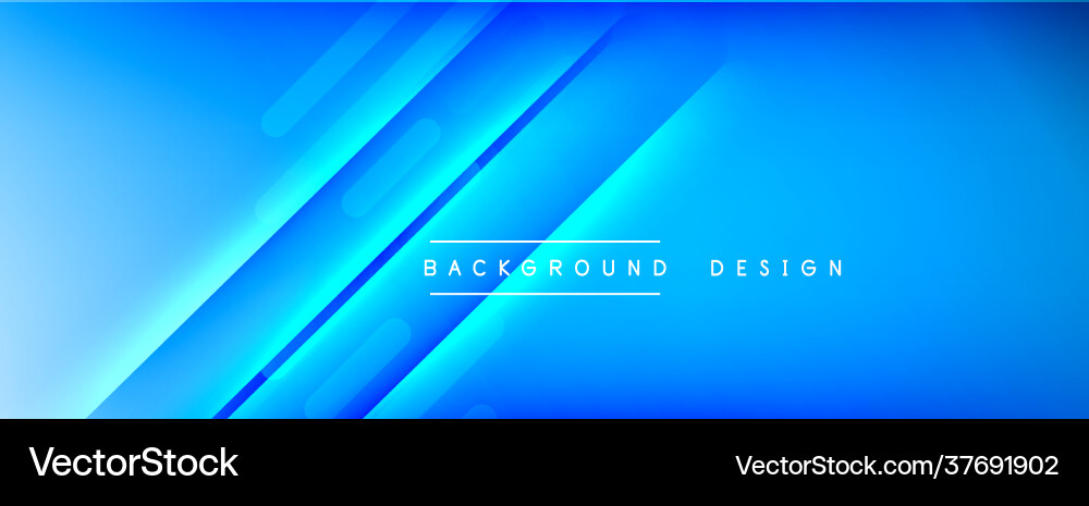 Dynamic lines abstract background 3d shadow Vector Image