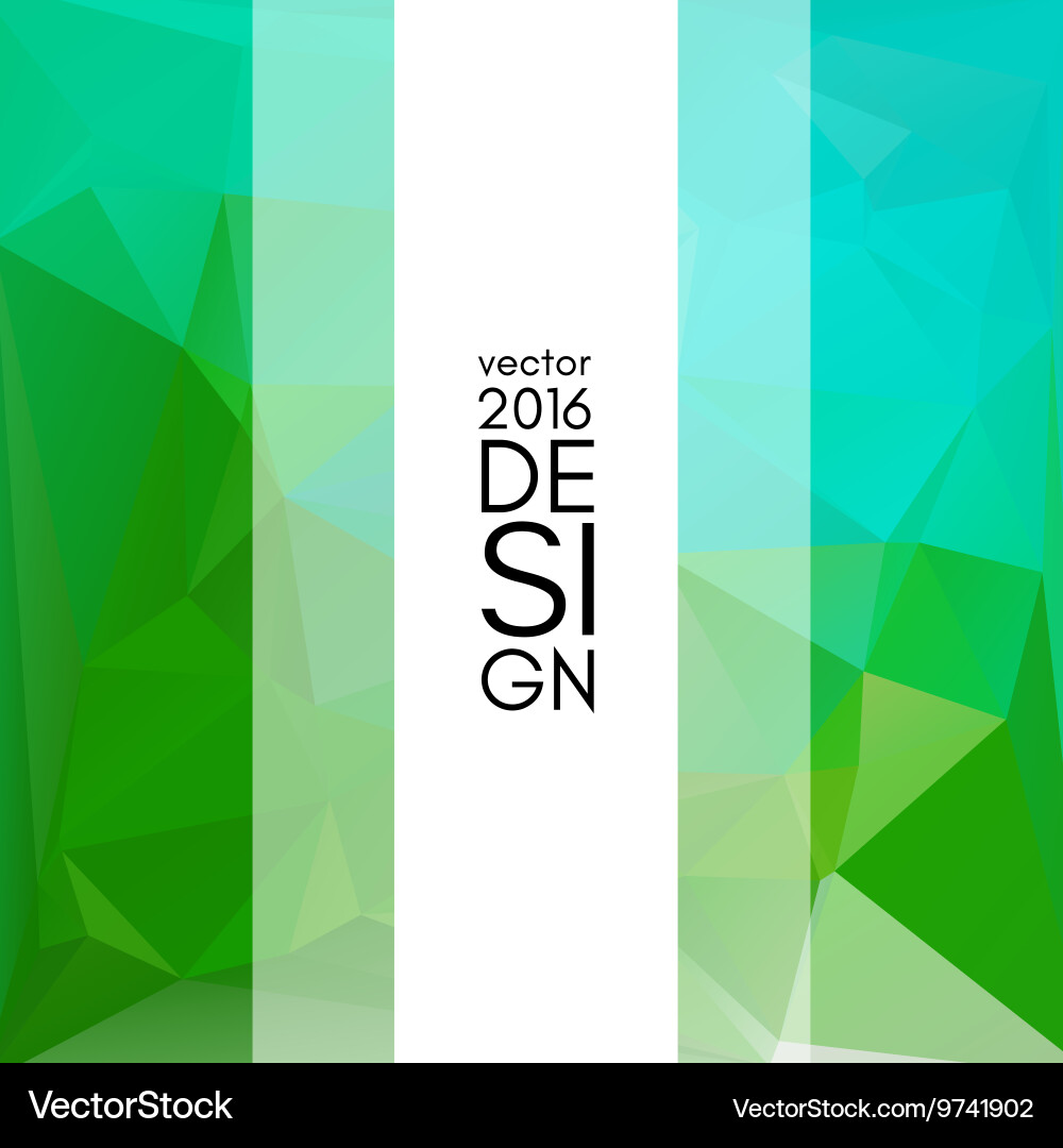 Geometric triangular abstract background vector image