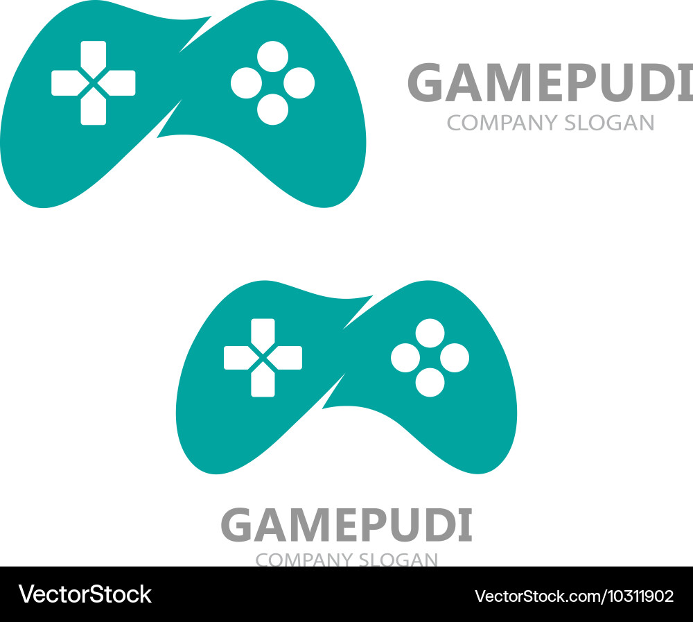 Joystick Gamepad Icon Template vector image