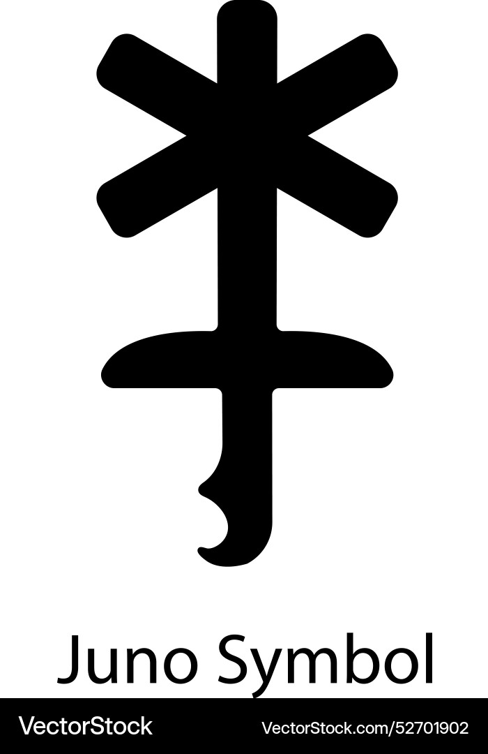 Juno symbol Royalty Free Vector Image VectorStock