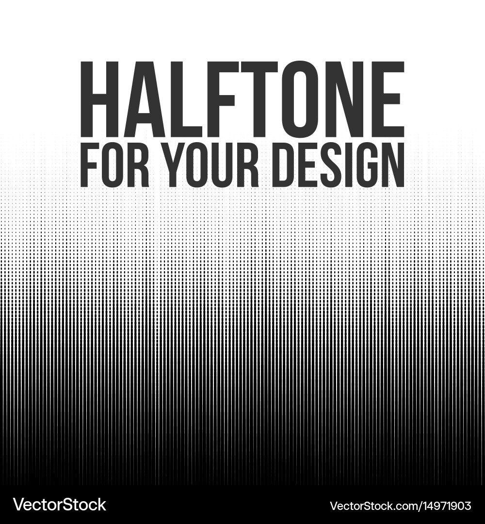 Abstract Halftone Pattern Background vector image