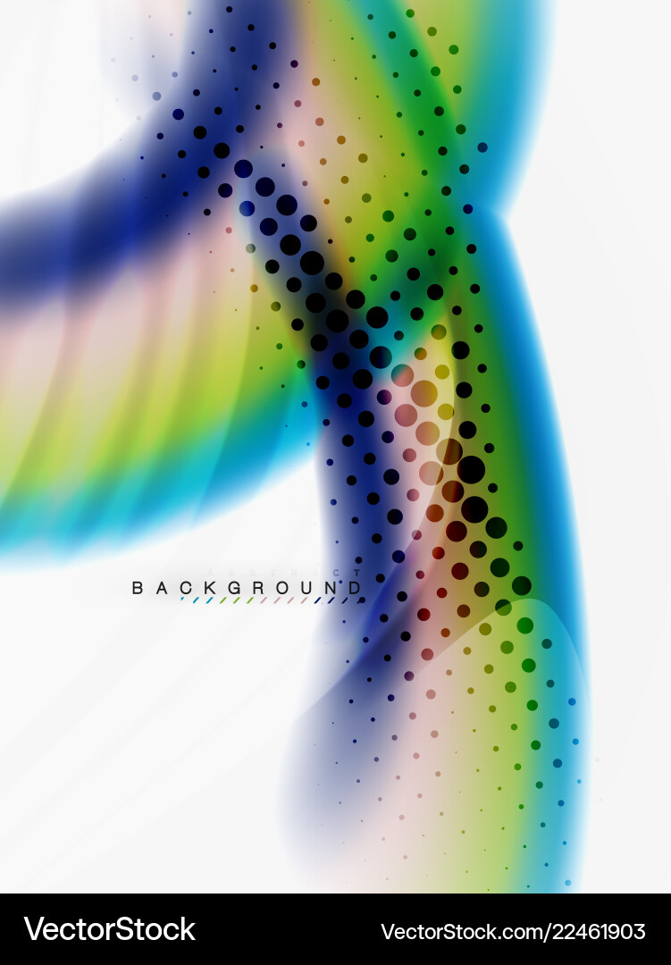 Background abstract color flow liquid design Vector Image
