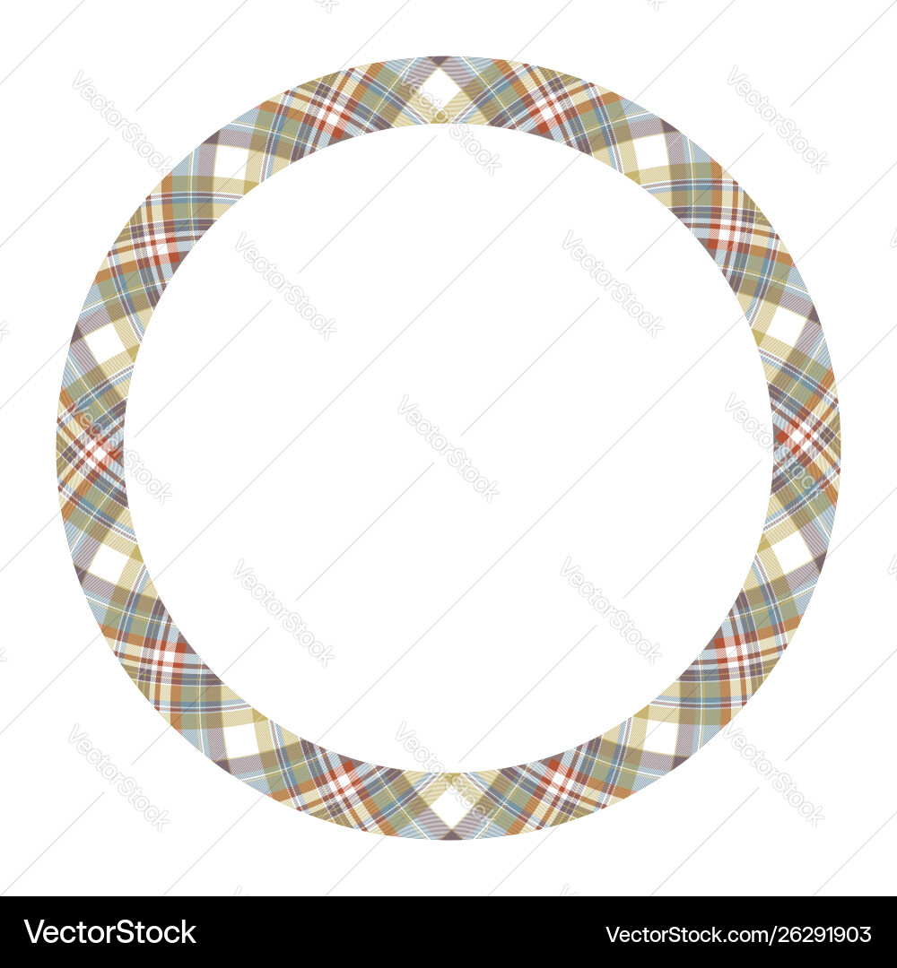 Circle borders and frames round border pattern Circle borders and frames round border pattern vector image