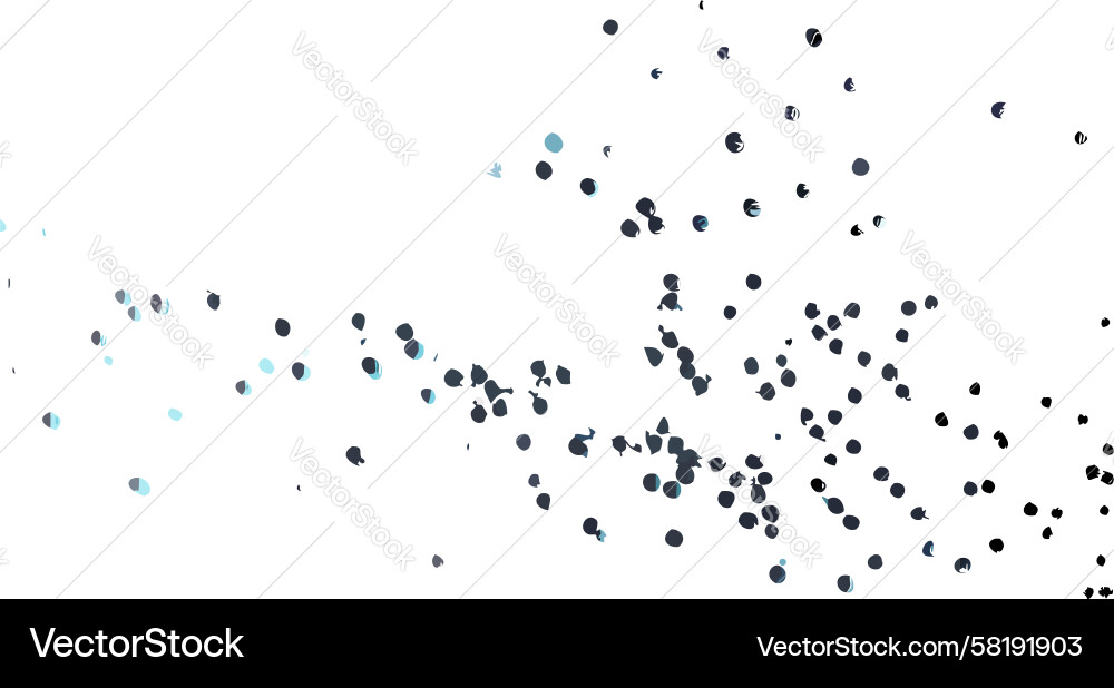 Digital Particle Cloud Vector Image