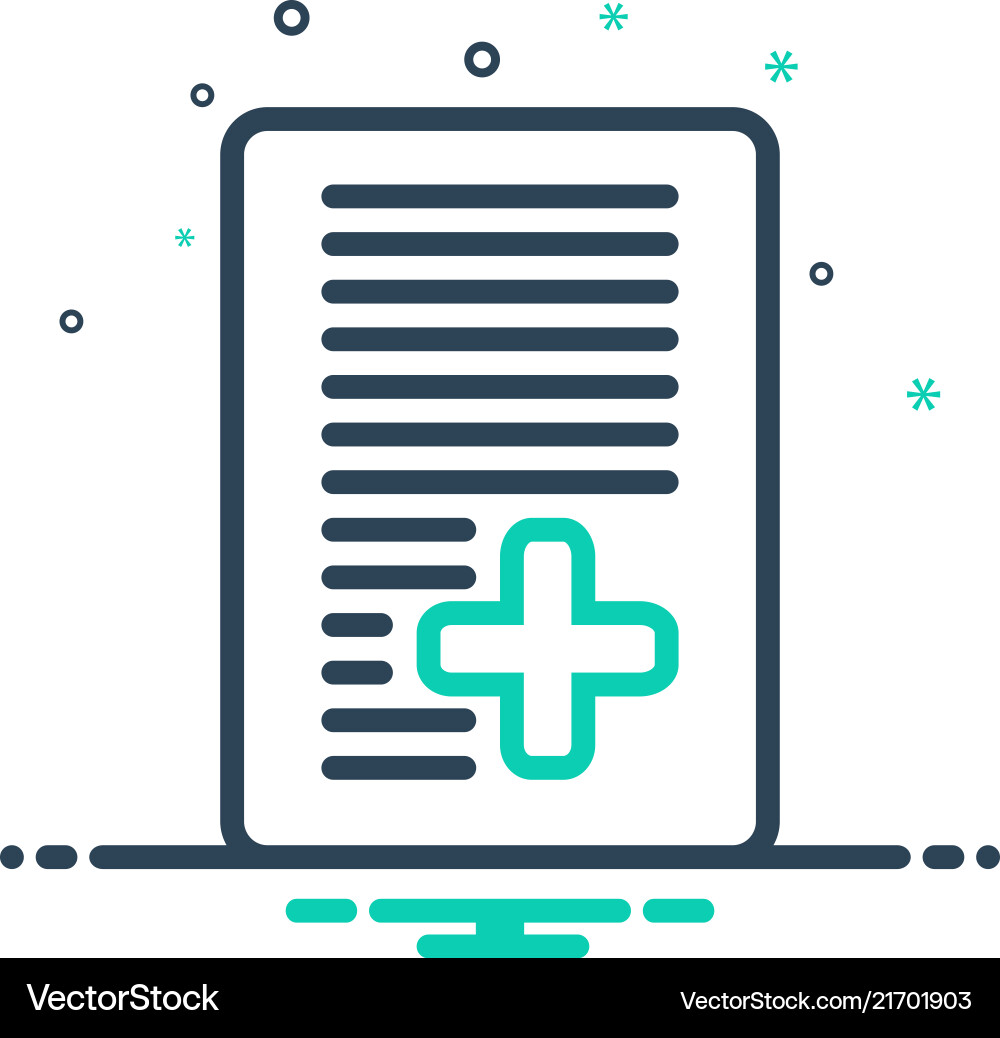 Document add vector image