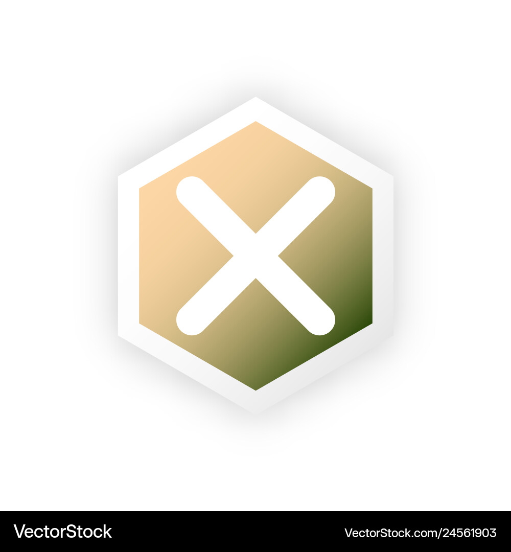 Tick and cross test signs set check marks graphic Tick and cross test signs set check marks graphic vector image