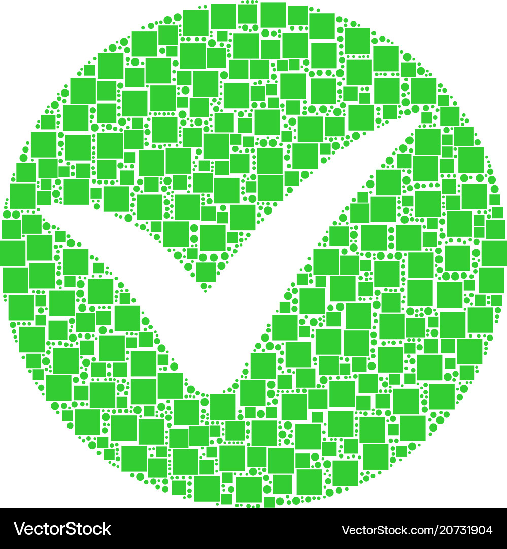 Apply composition of squares and circles Apply composition of squares and circles Vector Image