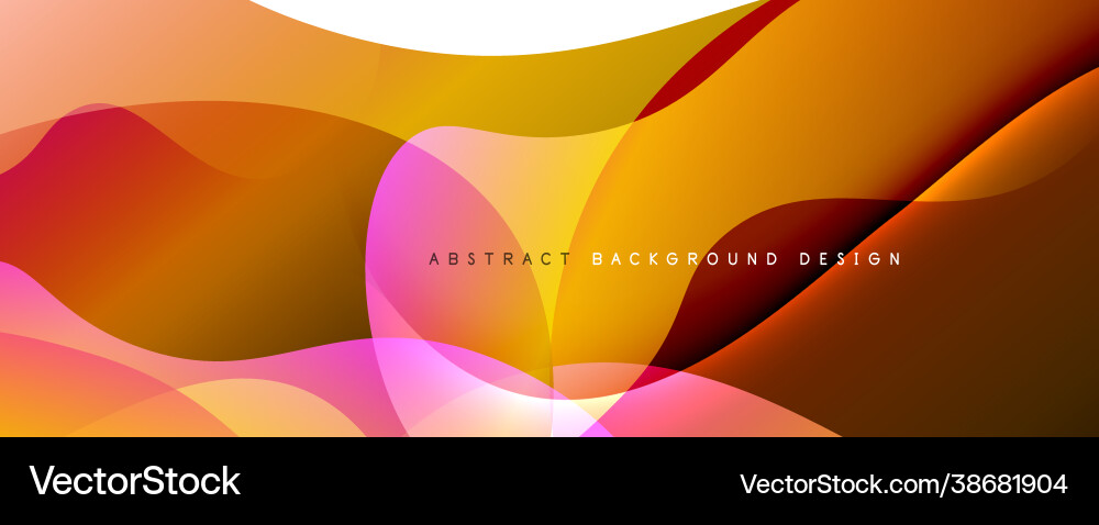 Trendy simple fluid color gradient abstract Vector Image