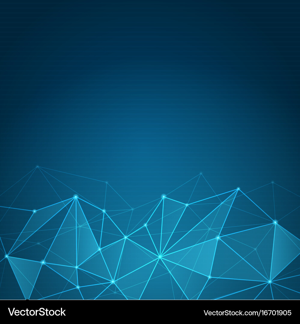 Abstract futuristic shape computer generated vector image