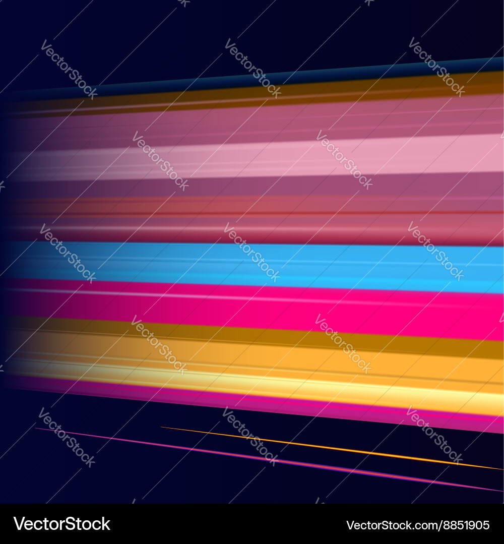 Dynamic Color Stripes Background vector image