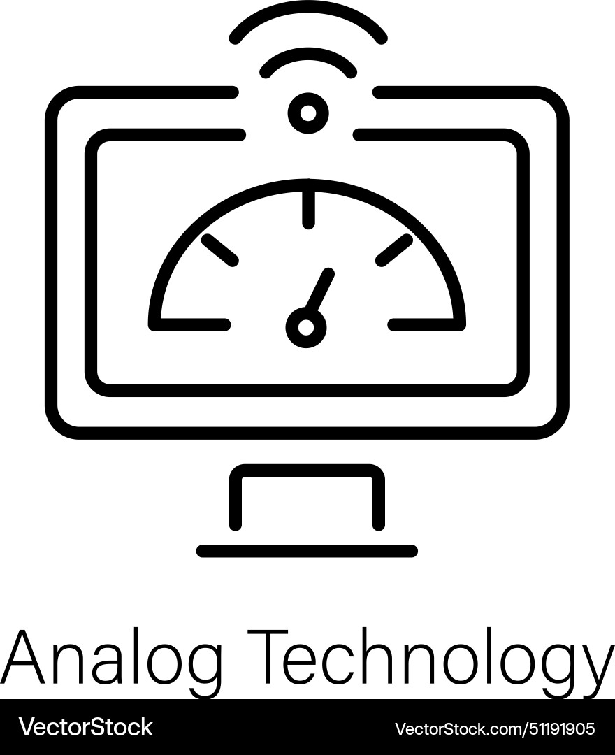 Global networking vector image
