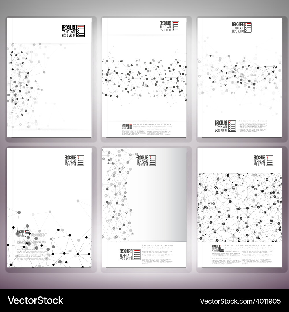 Network Connection Structure vector image
