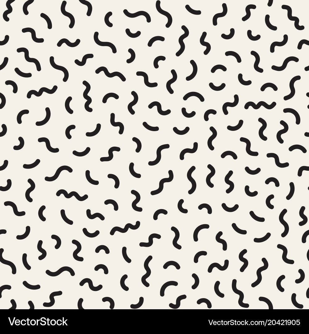 Seamless abstract geometric pattern in retro vector image