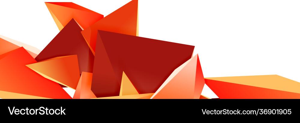 Triangle mosaic abstract background 3d triangular Triangle mosaic abstract background 3d triangular Vector Image