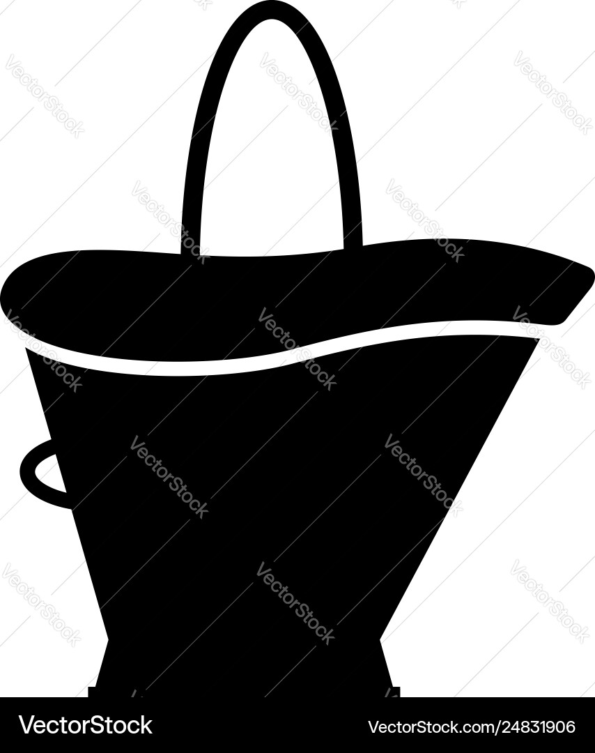 Coal scuttle Vector Image