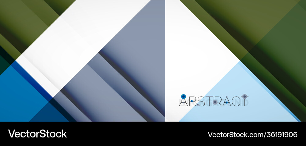 Geometric abstract background techno color Vector Image