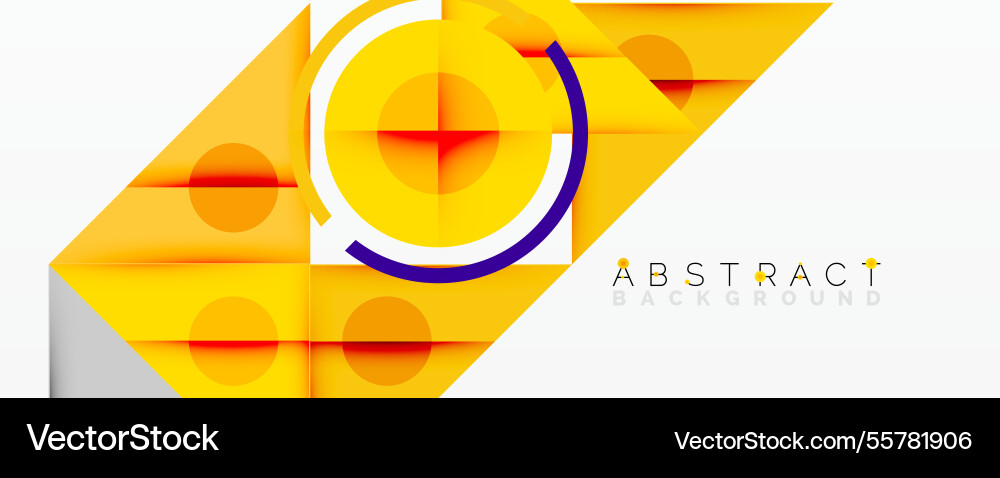 Geometric abstract design with layered triangles Geometric abstract design with layered triangles Vector Image
