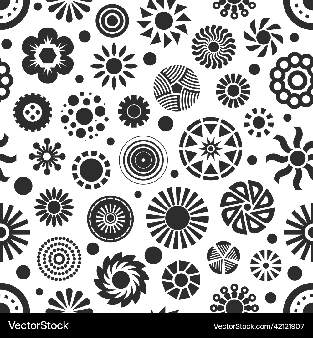 Abstract seamless pattern Vector Image