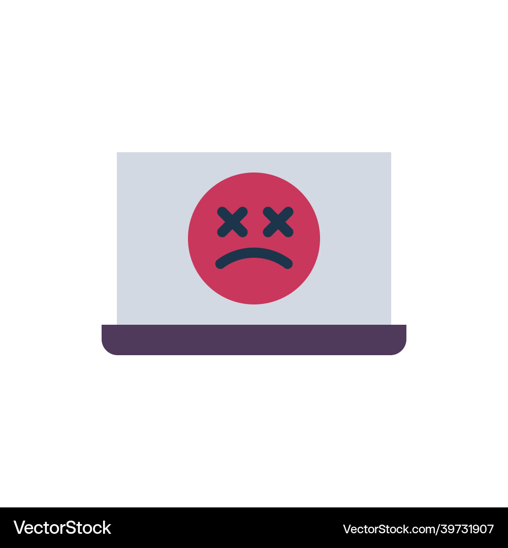 Error icon problem vector image
