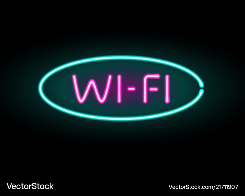 Neon glowing arrow pointer Neon glowing arrow pointer vector image