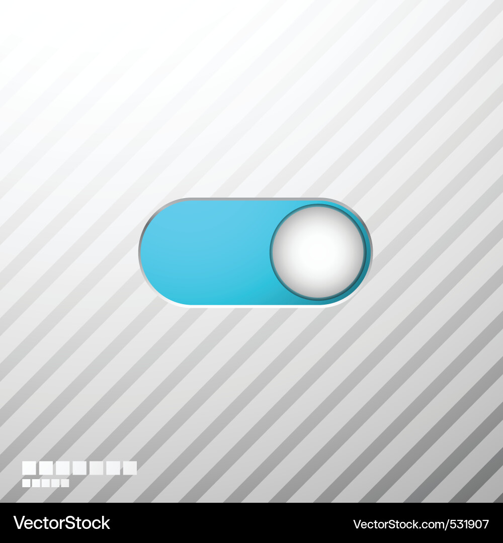 Web slider vector image