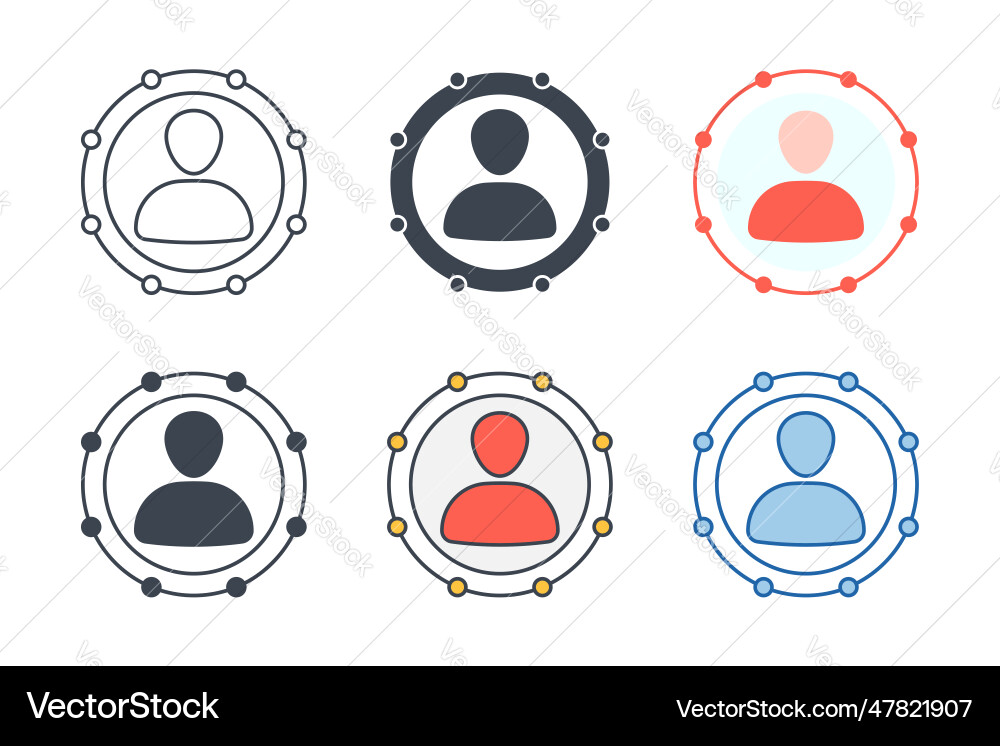 Workflow icon symbol template for graphic and web Workflow icon symbol template for graphic and web vector image