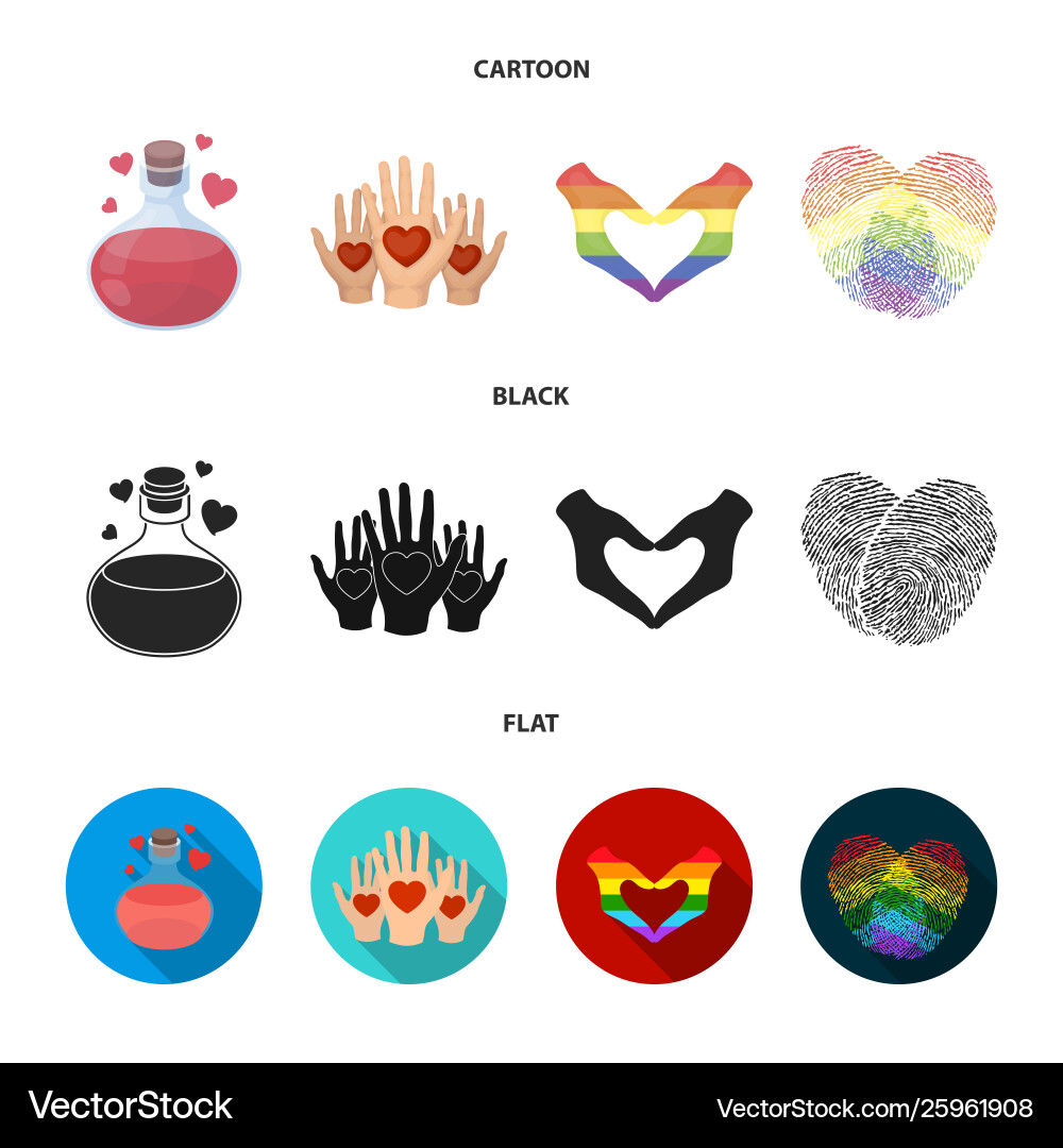 Abstract and shape icon Vector Image