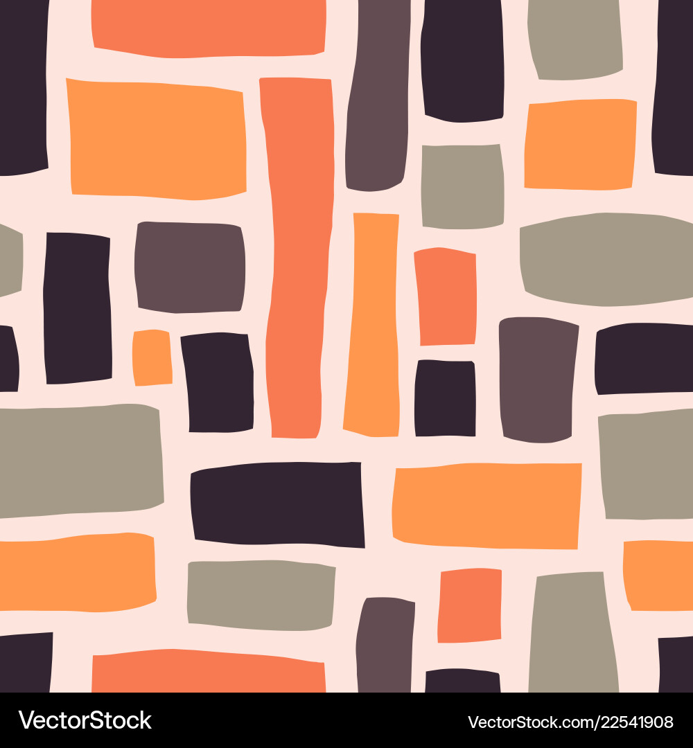 Abstract Geometric Shapes Pattern vector image