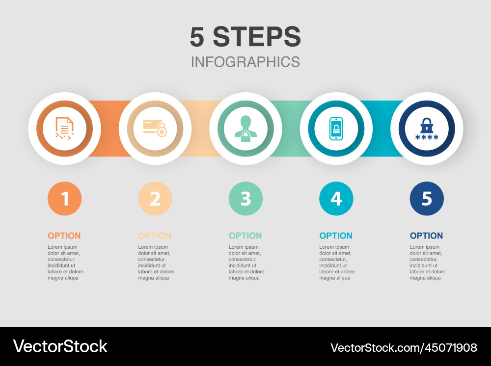 Data encryption secure payment online privacy vector image
