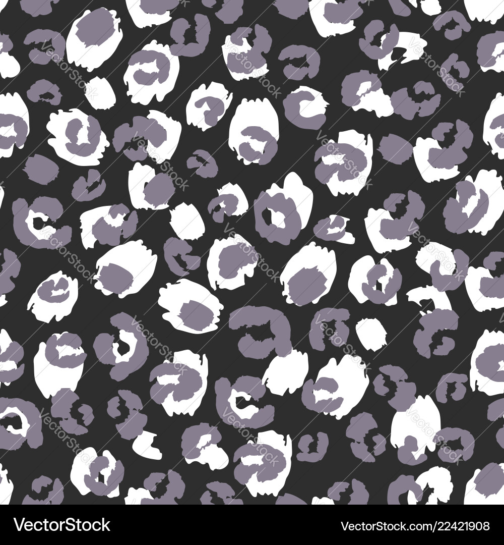 Leopard Skin Abstract Pattern vector image