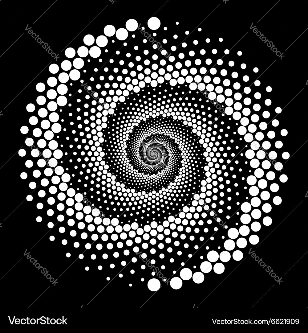 Abstract Spiral Backdrop Vector Image