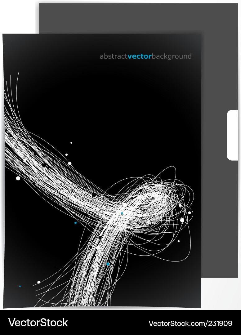 Paper Sheet with Lines Vector Image
