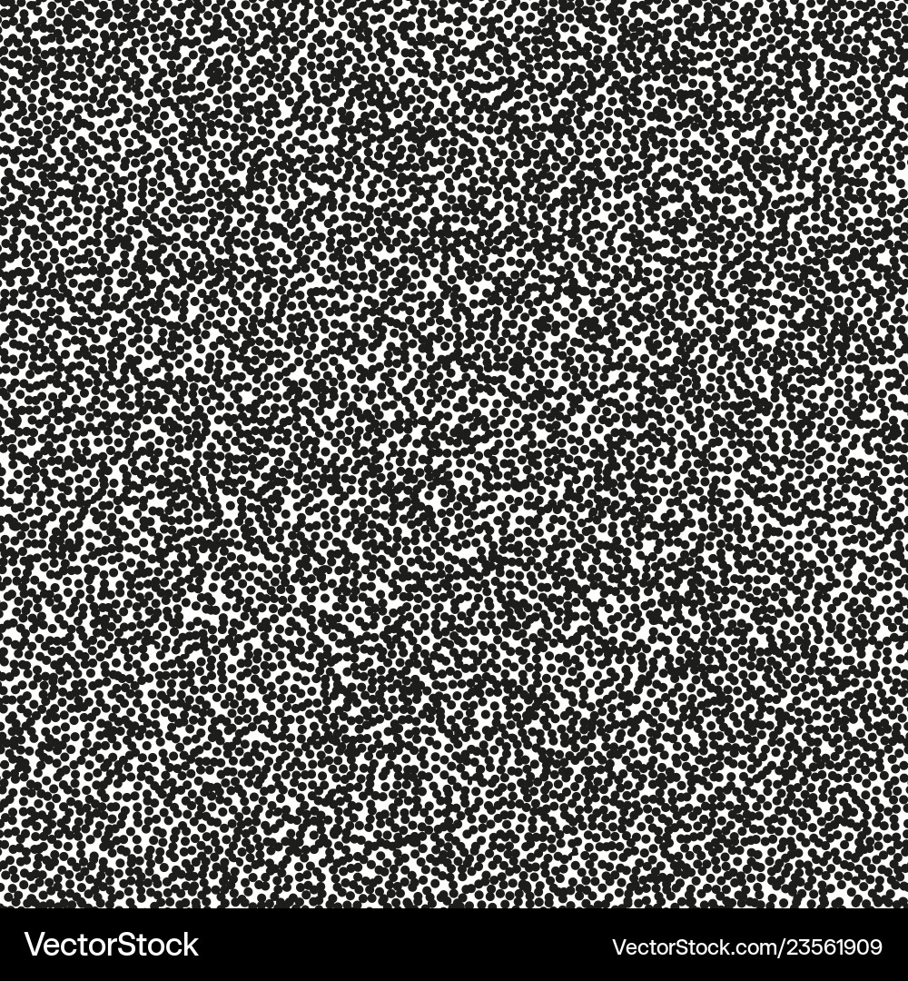 Pointillism high density seamless dots pattern Pointillism high density seamless dots pattern vector image