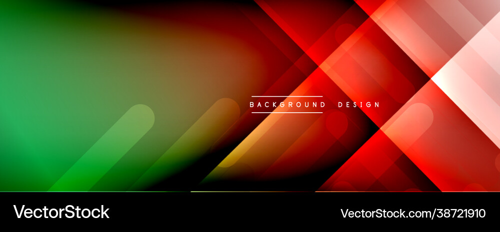 Dynamic lines abstract background 3d shadow Vector Image