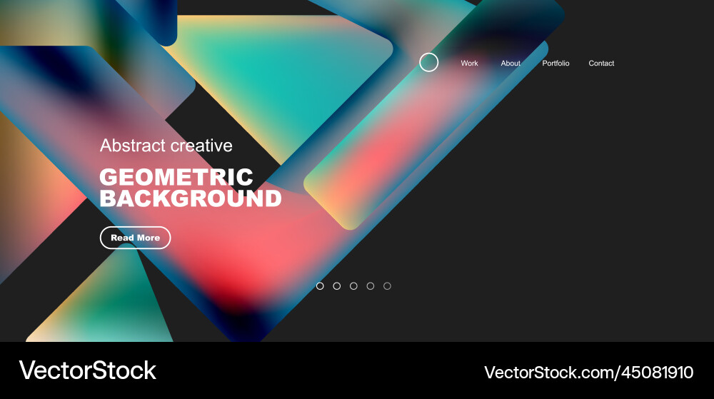 Fluid triangles minimal abstract background Fluid triangles minimal abstract background vector image
